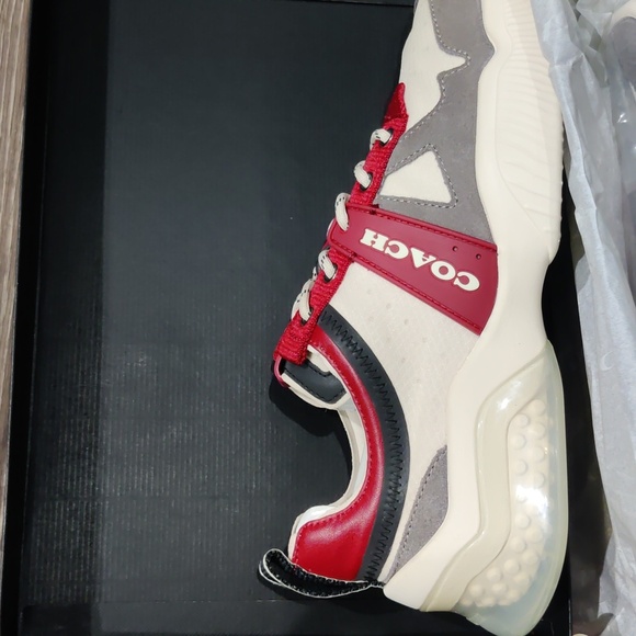 New! Citysole Runner 🏃♂️ ♥️ Chalk Sport Red, Men's Size 8 - Picture 11 of 14